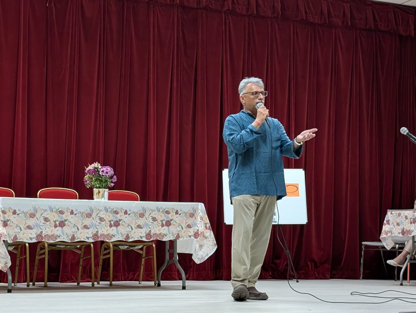 Speaker at the annual program